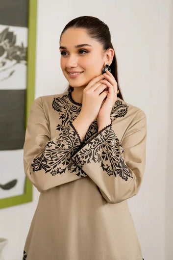 WOOL MAREENA 3PC STITCHED DRESS PRINTED SHAWL D-123